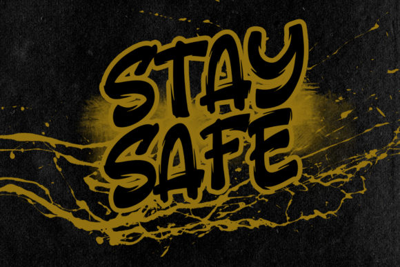 Grav Boom Font PNG with transparent background - Preview 4