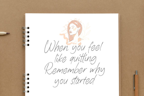 Kaeliwritten Font PNG with transparent background - Preview 1