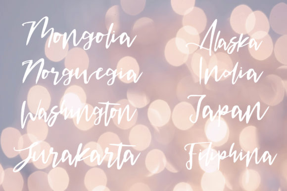 Marokorange Font font preview - 1