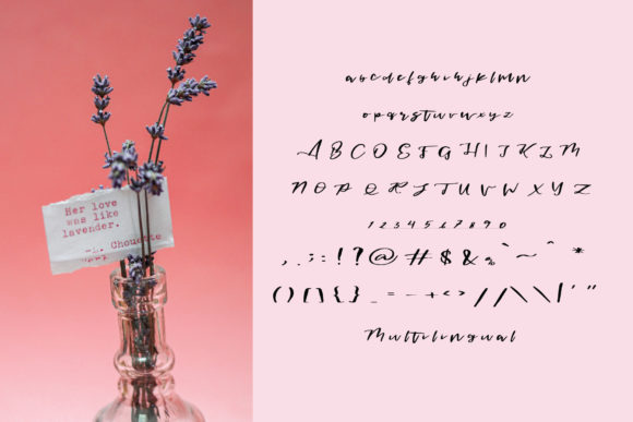 Marokorange Font font preview - 2