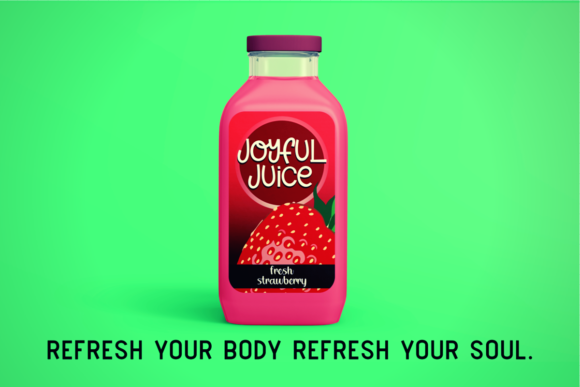Matcha Smoothies Font PNG with transparent background - Preview 2