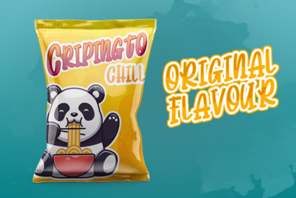 Pandano Font PNG with transparent background - Preview 2