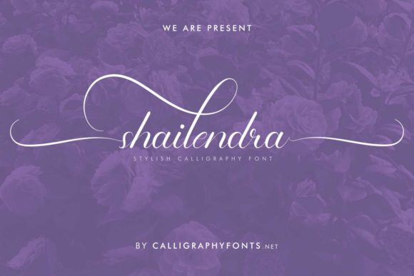 Shailendra Font PNG with transparent background - Preview 1