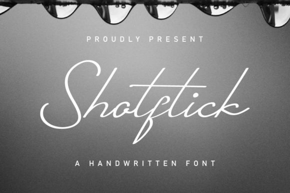 Shotflick Script & Handwritten Font By CalligraphyFonts