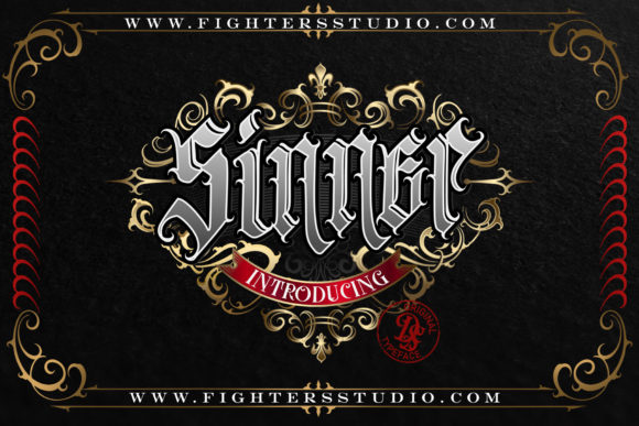 Sinner Gothic Font