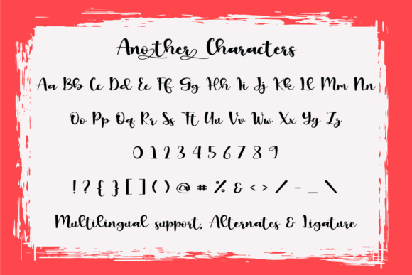 Another Font - Preview 5