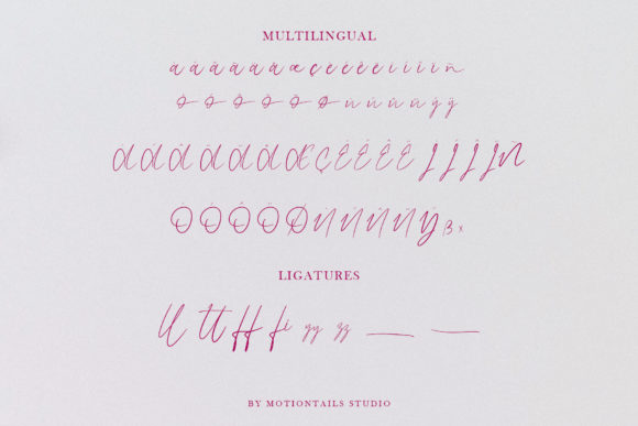 Bellanesia Font - Preview 5
