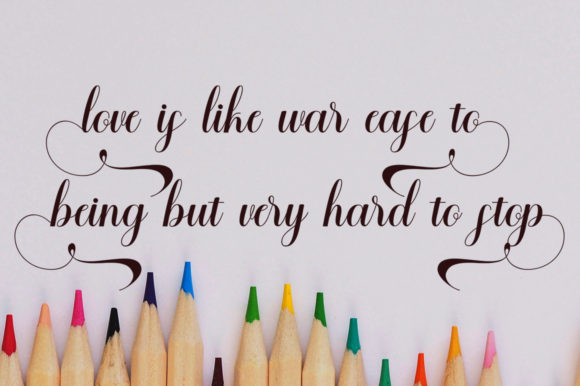 Breakfast Font - Preview 2