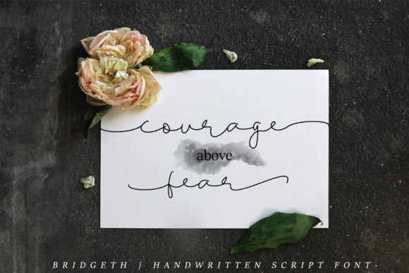 Bridgeth Font - Preview 1