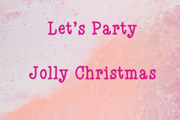 Christmas Paradise Font - Preview 1