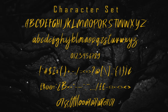 Dalloss Font - Preview 5