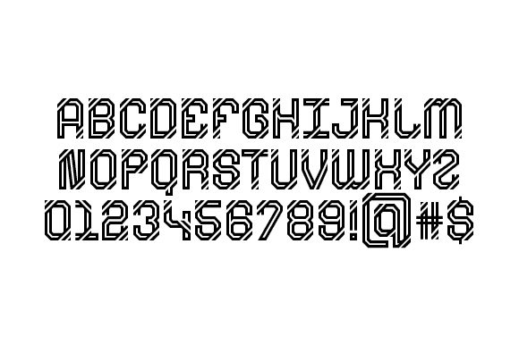 Darmaji Sporty Font - Preview 1