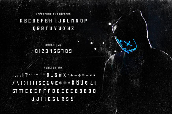 Deadmind Font - Preview 1
