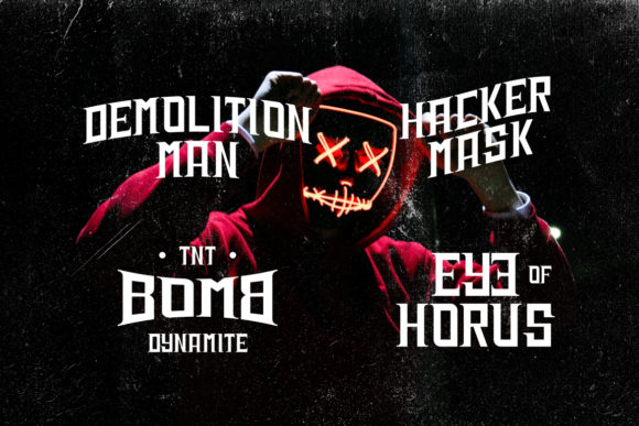 Deadmind Font - Preview 4