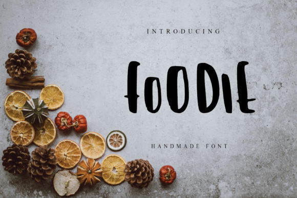 Foodie Font - Preview 1
