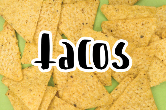 Foodie Font - Preview 4