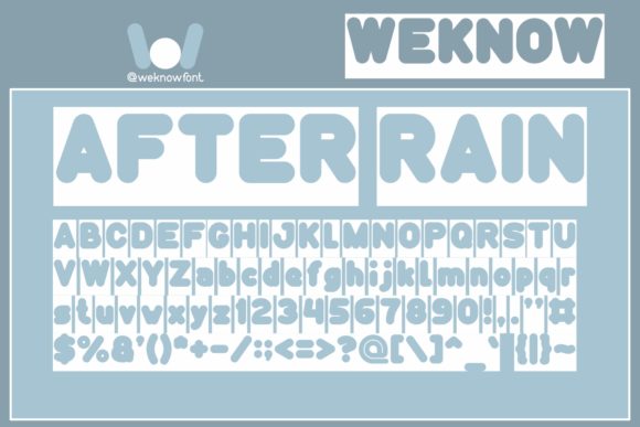 Funny and Cute Font PNG with transparent background - Preview 3