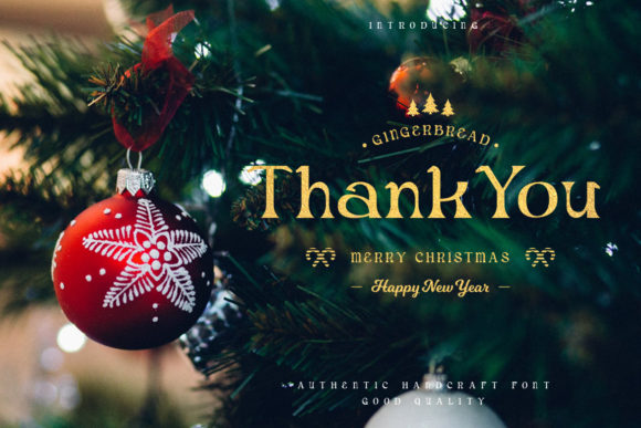 Gingerbread Font - Preview 6