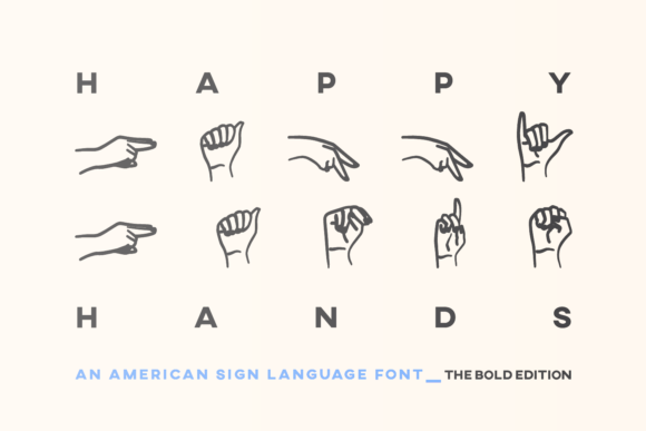 Happy Hands Font - Preview 4