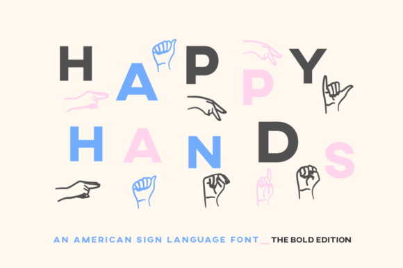 Happy Hands Font - Preview 6