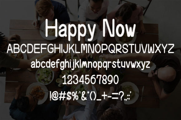 Happy Now Font - Preview 3