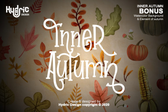 Inner Autumn Font - Preview 5