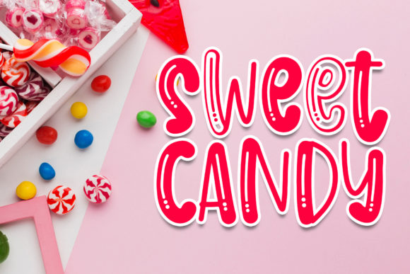 Jelly Party Font PNG with transparent background - Preview 4
