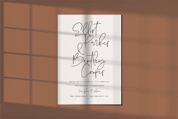 Karlena Hudson Font PNG with transparent background - Preview 1