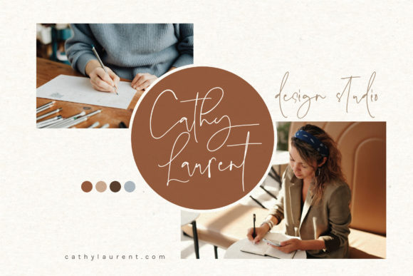 Karlena Hudson Font PNG with transparent background - Preview 2