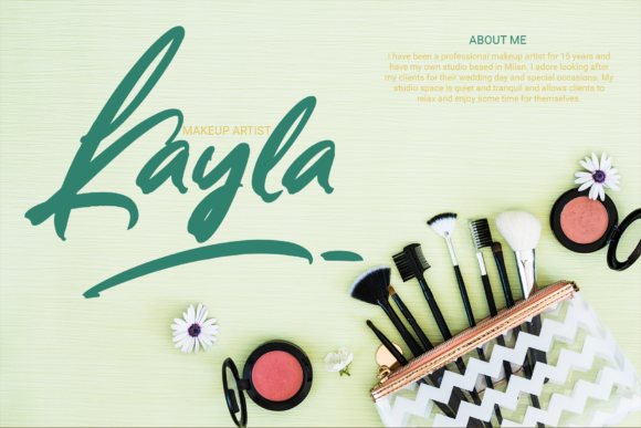 Kylies Font PNG with transparent background - Preview 2