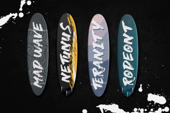 Le Genoss Font PNG with transparent background - Preview 3