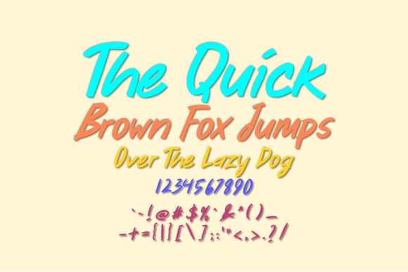 Medhang Font PNG with transparent background - Preview 6