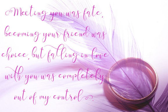 Sherllia Font PNG with transparent background - Preview 6