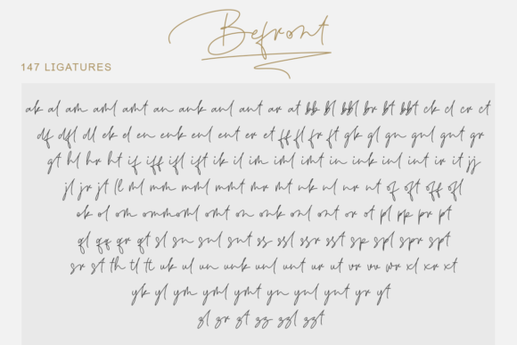 Befront Font - Preview 6