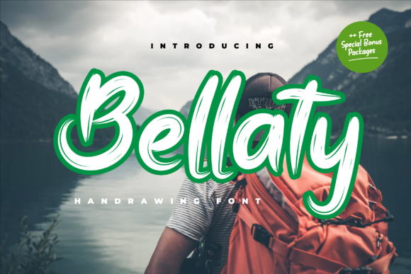 Bellaty Font Display Font Di Productype