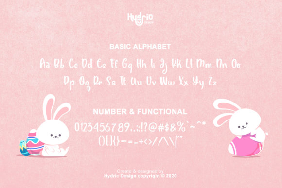 Bum Bum Bunny Font - Preview 1