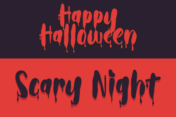 Creepyon Font PNG with transparent background - Preview 3