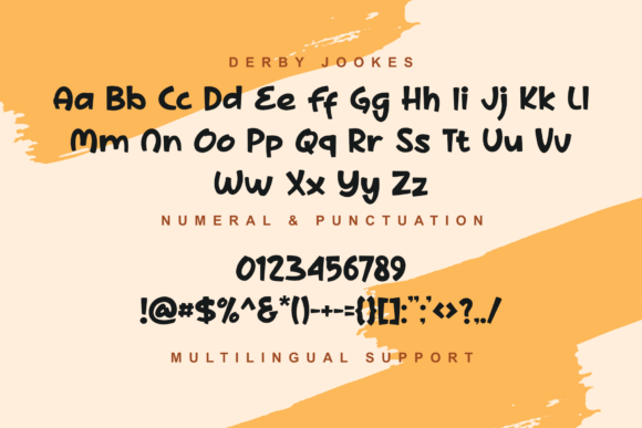 Derby Jookes Font - Preview 1