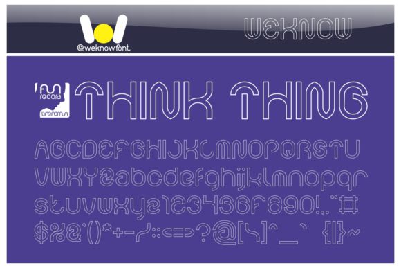 Funrecord Font - Preview 3