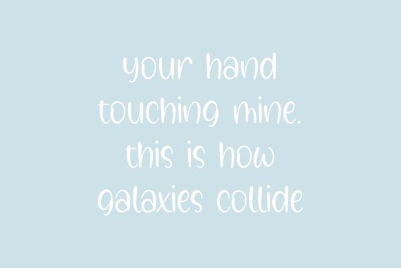 Galaxy Sprinkle Font - Preview 1