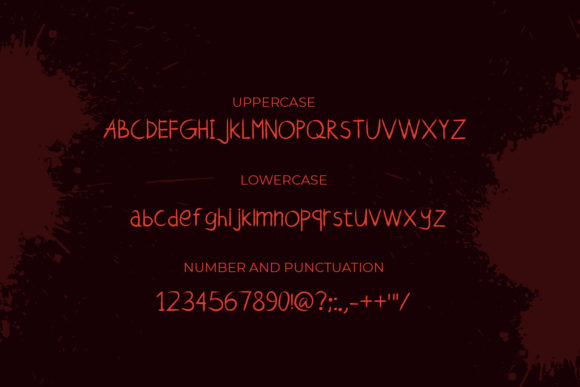 Genderuwo Font - Preview 1