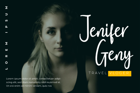 Geofany Font - Preview 1
