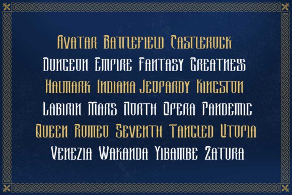 Hassengard Font - Preview 4