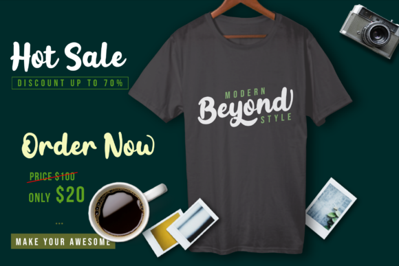 Inner Vintage Font - Preview 2