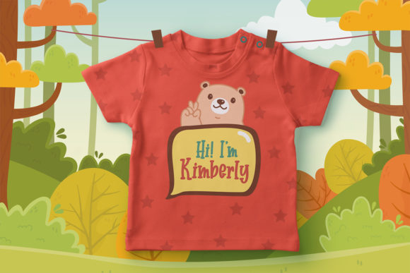 Jungle Friends Font PNG with transparent background - Preview 1