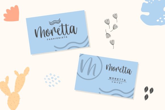 Pretty September Font PNG with transparent background - Preview 1