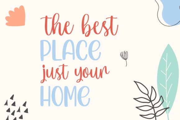 Pretty September Font PNG with transparent background - Preview 2