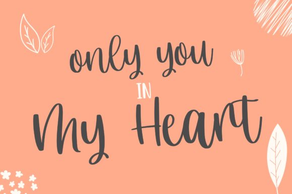 Pretty September Font PNG with transparent background - Preview 3