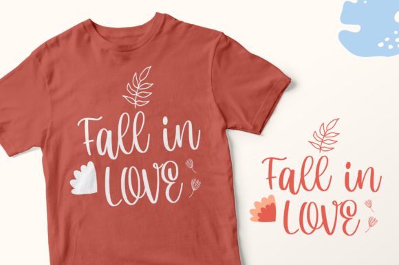 Pretty September Font PNG with transparent background - Preview 4