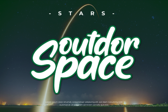 Rindang Font PNG with transparent background - Preview 1